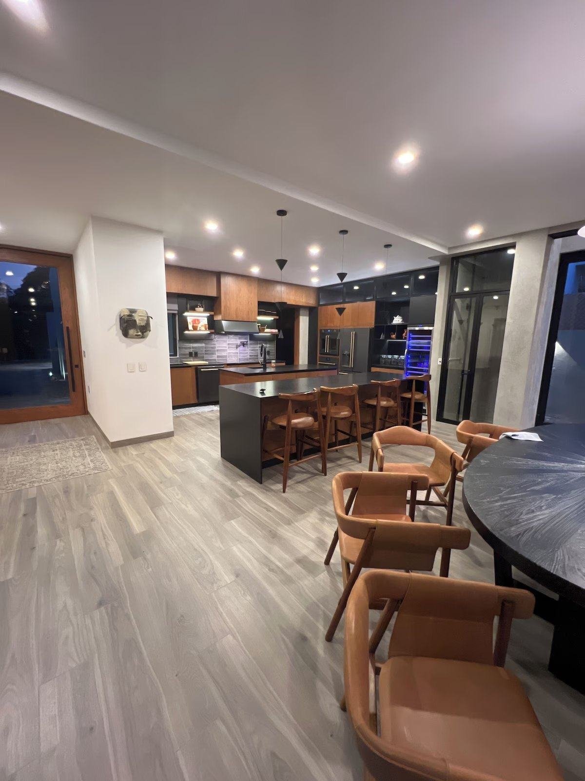 Kitchen and dining